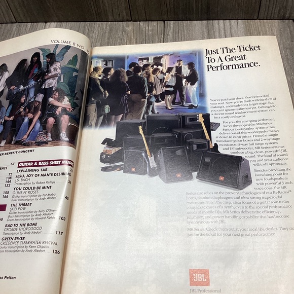 Guitar for the Practicing Musician Magazine October 1991 Skid Row w/post… - Picture 11 of 16